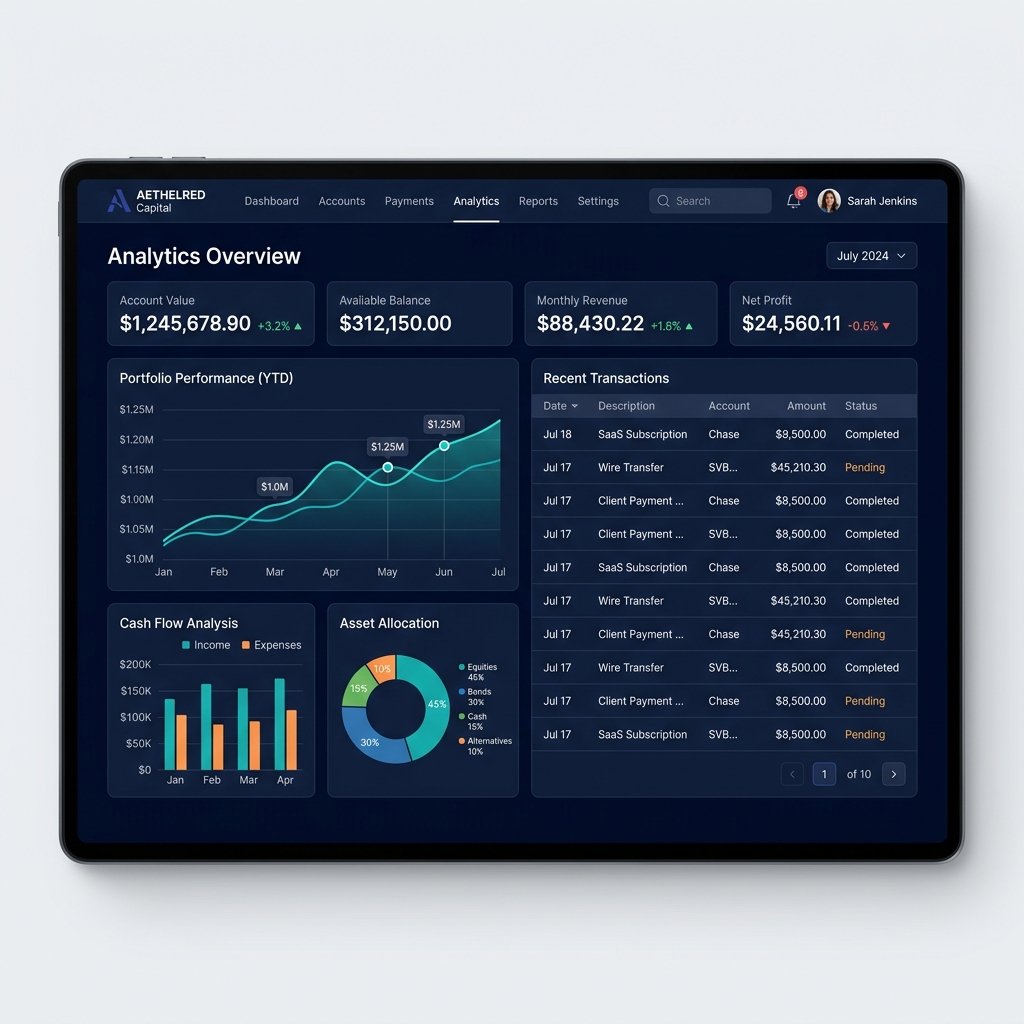 FinTech Dashboard
